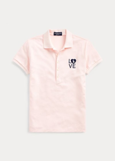 Camisa Polo Ralph Lauren Mujer Rosas - Pink Pony - GHVPZ5340